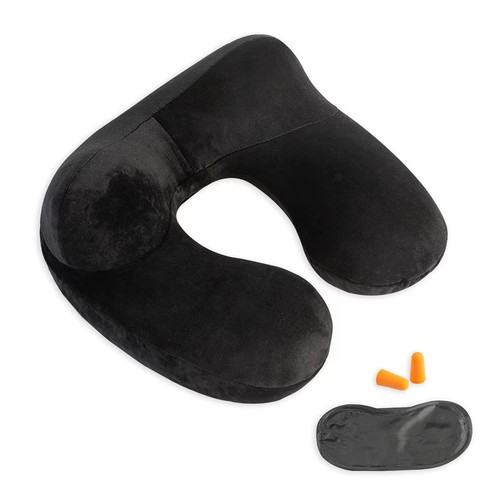 Inflatable travel pillow 100 - pillow, 100%